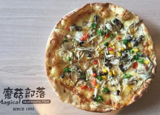 除了導覽，如果還想跟菇菇們有跟親密的接觸，能到園區內體驗種菇DIY，親手將種香菇的基質揉碎，耐心地填裝進瓶子後，香菇帶回家後經過悉心的照顧，每天都要記得幫它噴水，大約14-19號就能採收了囉！能吃到自己親手種的香菇肯定會有滿滿的成就感，不來親手試試種香菇可就真的太可惜了呢！若是喜歡手作的朋友，還能加碼接著挑戰一下製作菇菇餅乾和PIZZA，小編幫你打聽好了，難度只有一顆星，連小朋友都可以輕易上手唷！