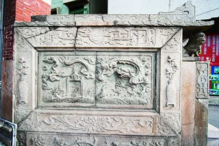 聖王廟牆雕