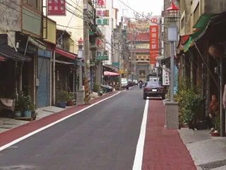 寶斗文史步道宮前街(北斗鎮公所提供)