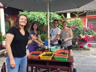 七、八月為採收葡萄旺季，現場可以到葡萄園自己採葡萄、DIY釀造葡萄酒，暢玩小時候童玩，自然生態導覽，葡萄酒、葡萄醋試飲，歡迎來電預約唷～詳細資訊如下:https://reurl.cc/Z7vyQM