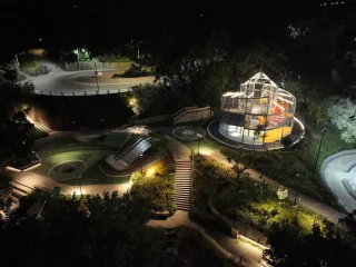 場地夜間近景-1