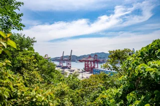 場地遠眺空景角度