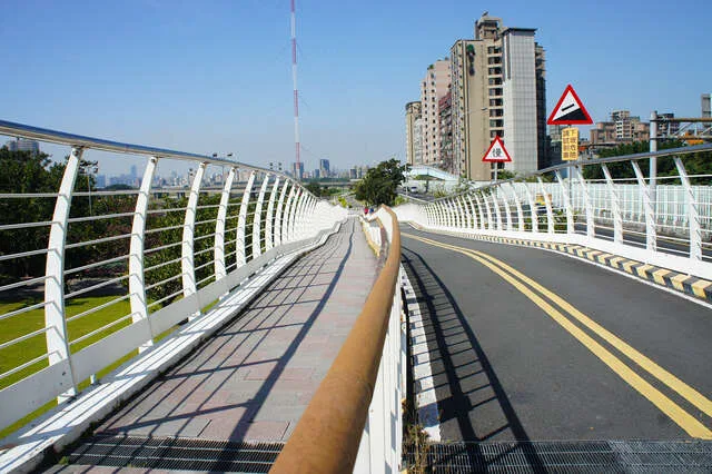 新店溪自行車道與古亭河濱公園_攝影/許宜容