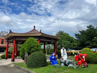 園區內三仙亭