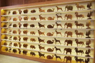 動物拼板展售區