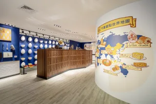 千層甜點世界地圖