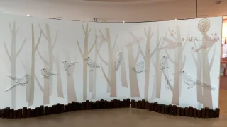 導覽動線_八色鳥光雕牆