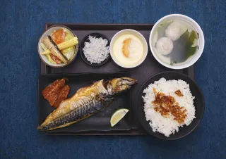 鯖魚菲力定食