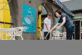 09二樓陽台_東岸常見漁具實物