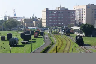 哈瑪星鐵道園區車輛展示
